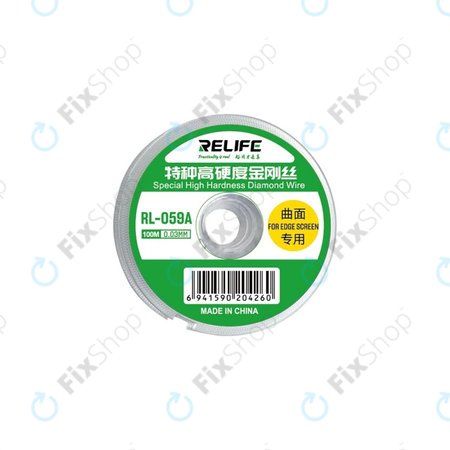 Relife RL-059A - Fil pour séparer les écrans LCD incurvés (0.03MM x 100M)