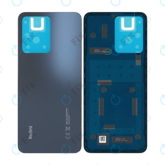 Xiaomi Redmi Note 12 23021RAAEG 23021RAA2Y - Cache batterie (Onyx Grey) - 1610111001048A Genuine Service Pack