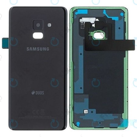 Samsung Galaxy A8 A530F (2018) - Cache batterie (Noir) - GH82-15557A Genuine Service Pack