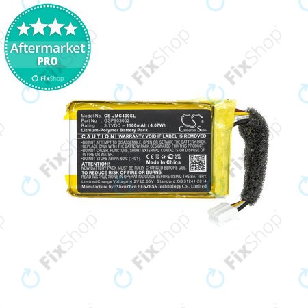 JBL Clip 4 - Batterie GSP903052 1100mAh HQ