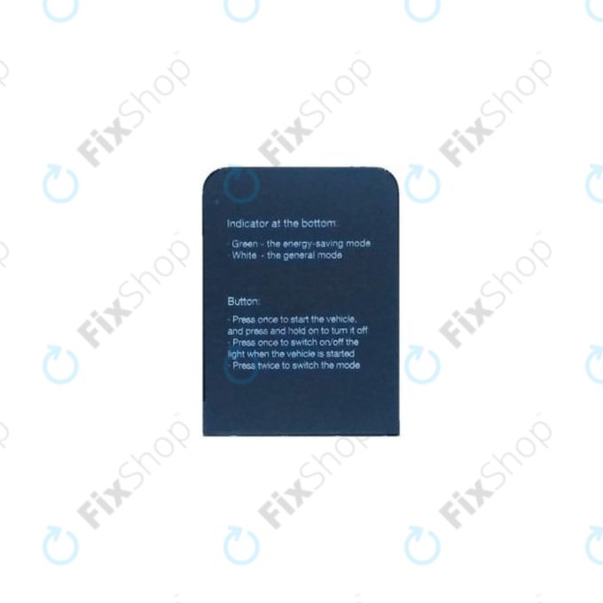 Xiaomi Mi Electric Scooter 1S, 2 M365, Essential, Pro, Pro 2 - Capot avant de l'unité de commande - C002550004600 Genuine Service Pack