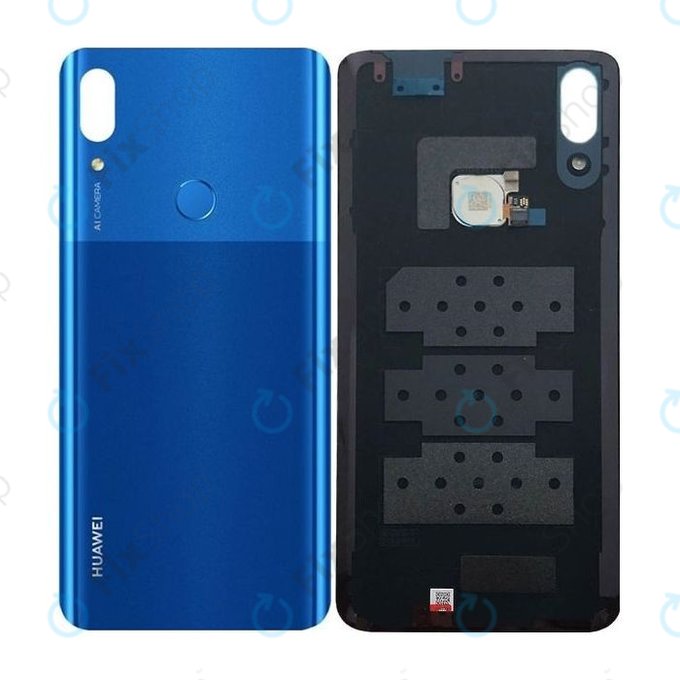 Huawei P Smart Z - Cache batterie + capteur d'empreintes digitales (Bleu) - 02352RXX