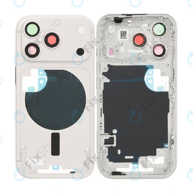 Boîtier arrière pour iPhone 17 Pro, Silver