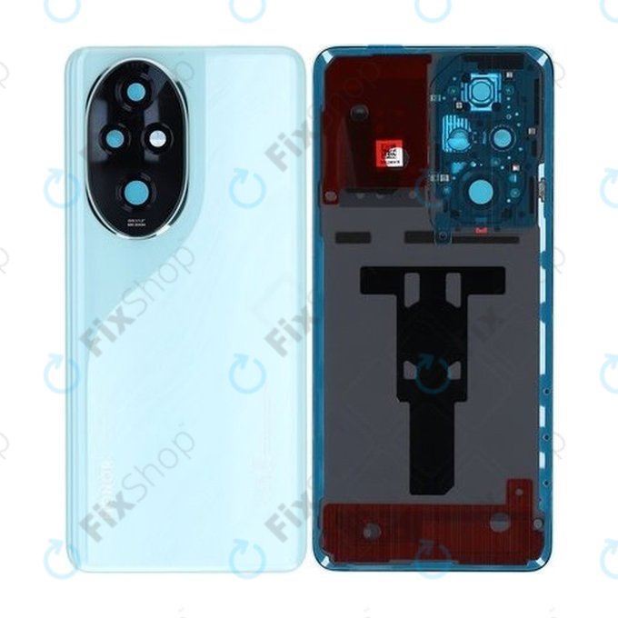 Honor 200 Pro - Cache batterie (Moonlight White) - 0235AKNU Genuine Service Pack