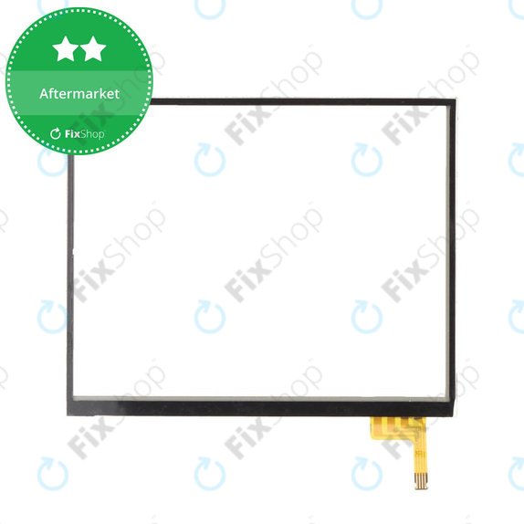 Vitre tactile inférieure avec adhésif pour Nintendo DSi