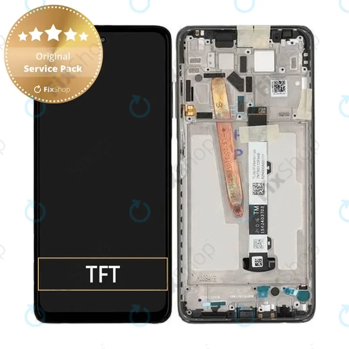 Xiaomi Poco X3 Pro - Écran LCD + Ecran Tactile + Cadre (Phantom Black) - 560002J20S00 Genuine Service Pack