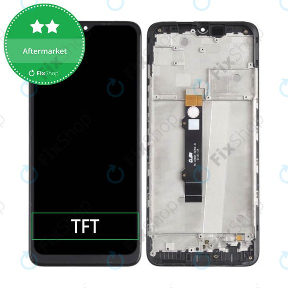 Motorola Moto G50 XT2137 - Écran LCD + Écran Tactile + Cadre (Steel Gray) TFT