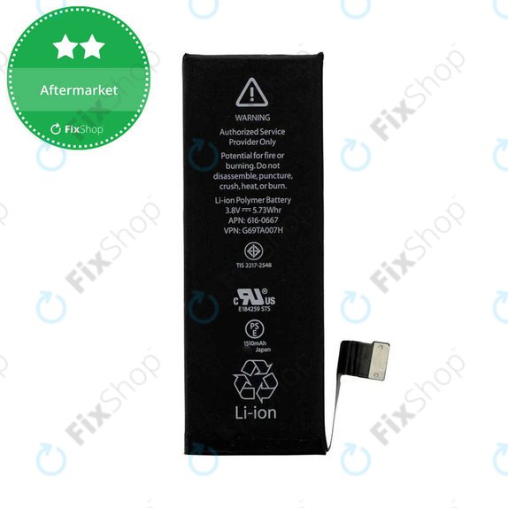 Batterie pour iPhone 5C, 1510mAh