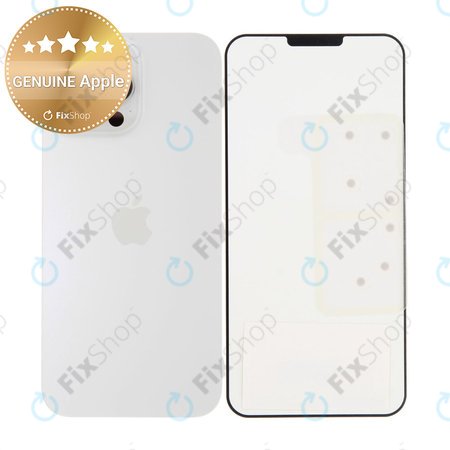 Verre du boîtier arrière pour iPhone 16 Pro Max | White Titanium | 661-44959 | Genuine Apple