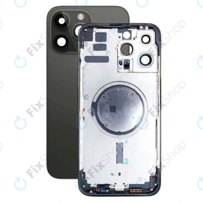 Apple iPhone 14 Pro Max - Boîtier arrière (noir sidéral)