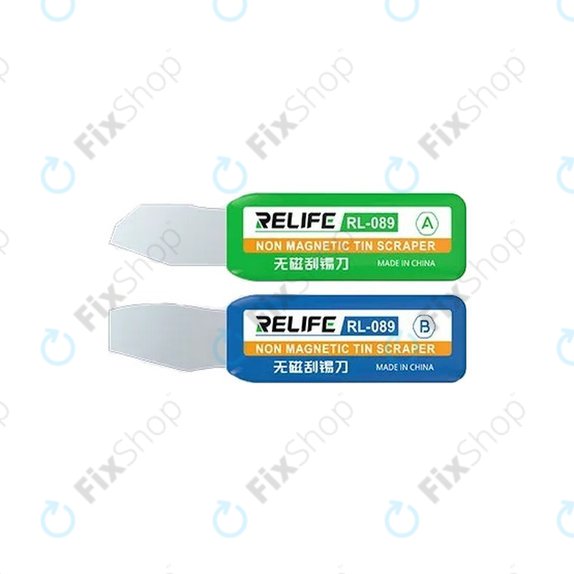 Relife RL-089 - Kit de couteaux à gratter le fer-blanc