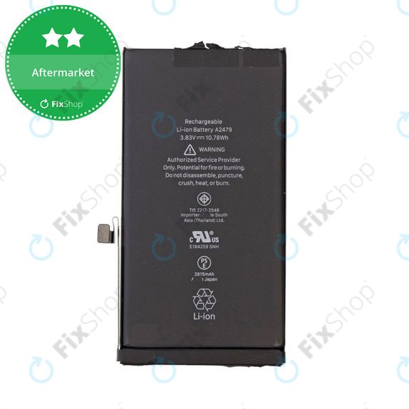 Batterie pour iPhone 12, 12 Pro, 2815mAh