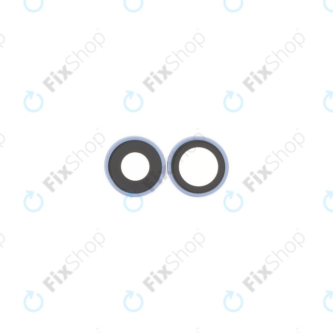 Apple iPhone 17 - Cadre d'objectif de caméra arrière (Mist Blue) - 2pcs
