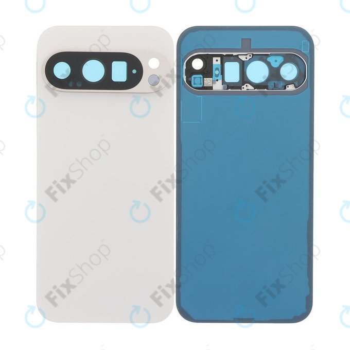 Google Pixel 9 Pro - Cache batterie complet (Porcelain)