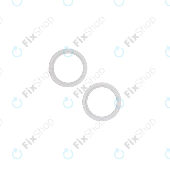 Apple iPhone 13, 13 Mini - Cadre d'objectif de caméra arrière (Starlight) - 2pcs