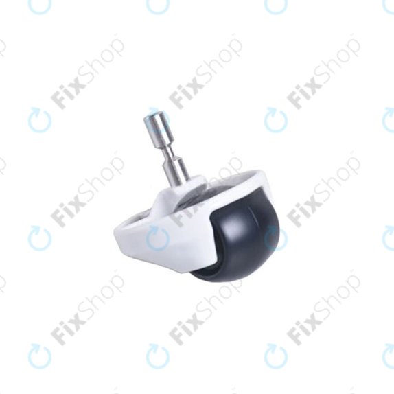 Xiaomi Mi Robot Vacuum Mop (Mijia 1C), 2 (Mijia 2C), Mijia 1S, Roborock S5, S5 Max, S6 MaxV, S6 Pure - Roue avant (Blanc )