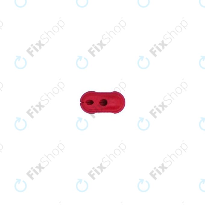 Xiaomi Mi Electric Scooter 1S, 2 M365, Essential, Pro, Pro 2 - Cache-câble en caoutchouc (Red)