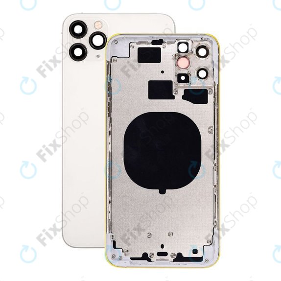 Apple iPhone 11 Pro Max - Boîtier arrière (Argent)