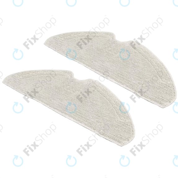 Chiffon de vadrouille, 2 pièces pour Xiaomi Dreame D9 Max Gen2, D10s, D10s Pro