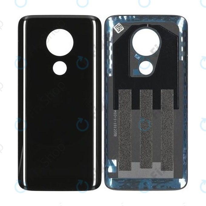 Motorola Moto G7 Power - Batterie cachée (céramique noire) - 5S58C1316 Pack de service d'origine