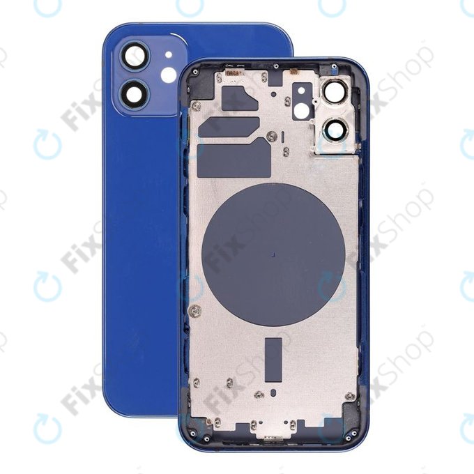 Apple iPhone 12 - Boîtier arrière (Bleu)