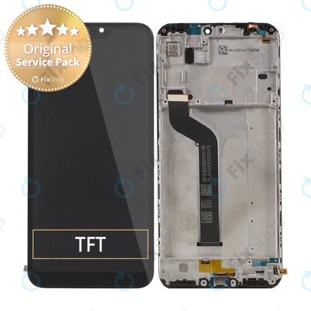 Xiaomi Mi A2 Lite (Redmi 6 Pro) - Écran LCD + Écran Tactile + Cadre (Noir) - 560610035033 Genuine Service Pack