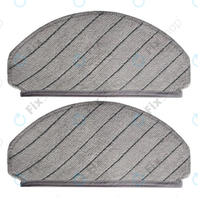 Chiffon de vadrouille, 2 pièces pour Ecovacs Deebot N20, N20 Plus, N20 Pro Plus