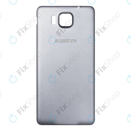 Samsung Galaxy Alpha G850F - Cache batterie (Argent) - GH98-33688E Genuine Service Pack