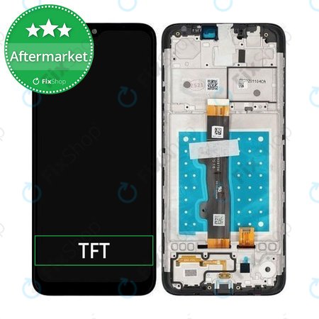 Motorola Moto E7 XT2095 - Écran LCD + Écran Tactile + Cadre (Gris Minéral) TFT