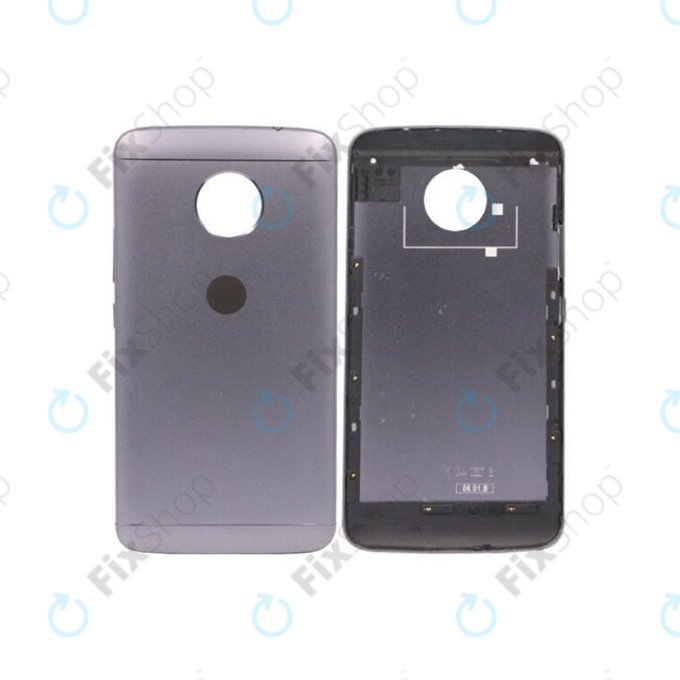 Motorola Moto G5 XT1676 - Cache batterie (Lunar Gray)