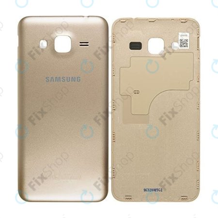 Samsung Galaxy J3 J320F (2016) - Cache batterie (Or) - GH98-38690B Genuine Service Pack