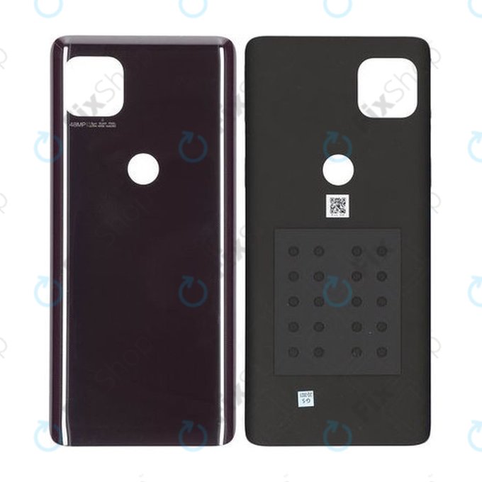 Motorola Moto G 5G XT2113 - Cache batterie (Gris volcanique) - 5S58C17620 Genuine Service Pack