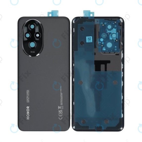 Honor 200 - Cache batterie (Black) - 0235AKMV Genuine Service Pack