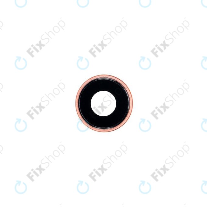 Apple iPhone XR - Objectif d'appareil photo + cadre (corail)