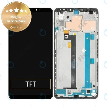 Xiaomi Mi Max 3 - Écran LCD + Écran Tactile + Cadre (Noir) - 560610042033 Genuine Service Pack