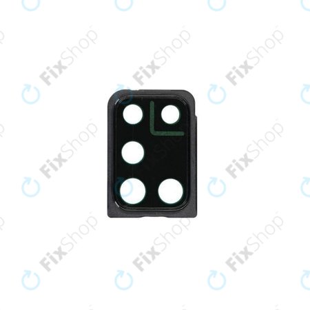 Samsung Galaxy A21s A217F - Cadre de caméra arrière (Noir) - GH98-45478A Genuine Service Pack