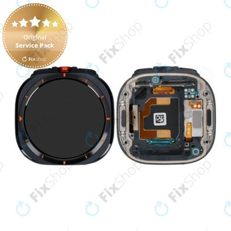 Samsung Galaxy Watch Ultra (LTE) SM-L705U - Écran LCD + Écran tactile + Cadre (Dark Grey) - GH82-35194A Genuine Service Pack