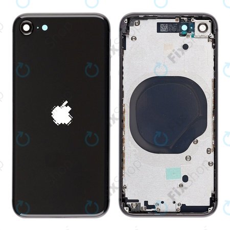 Apple iPhone SE (2e génération 2020) - Boîtier arrière (noir)