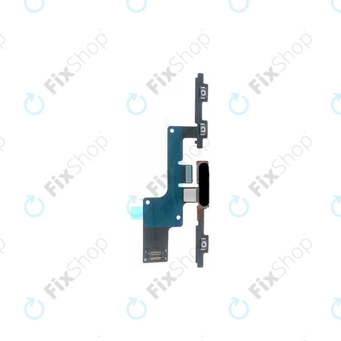 Sony Xperia 10 Plus - Capteur d'empreintes digitales (Noir) - C/76730004600 Genuine Service Pack
