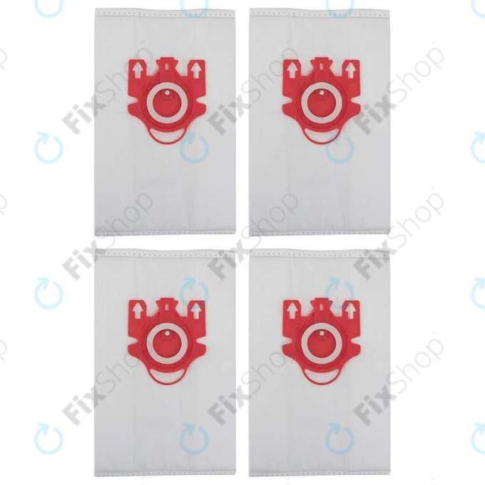 Sac à poussière, 4 pièces pour Miele Compact C1, Compact C2, Complete C1, S4, S6, S 241 - S 799