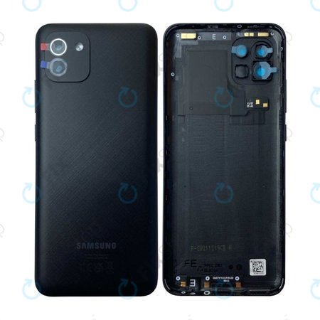 Samsung Galaxy A03 A035G - Cache batterie (Noir) - GH81-21661A Genuine Service Pack