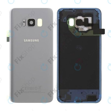 Samsung Galaxy S8 G950F - Cache batterie (Argent) - GH82-13962B Genuine Service Pack