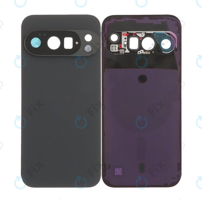 Couvercle cache-batterie complet pour Google Pixel 10 Pro, Obsidian