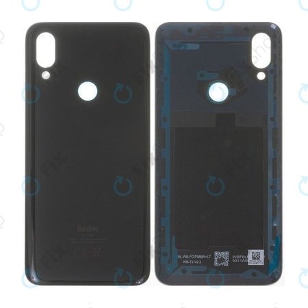 Xiaomi Redmi 7 - Cache batterie (Noir Eclipse)