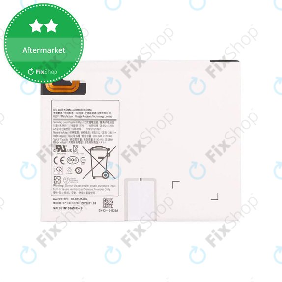 Samsung Galaxy Tab A 10.1 2019 - Batterie EB-BT515ABU 6150mAh