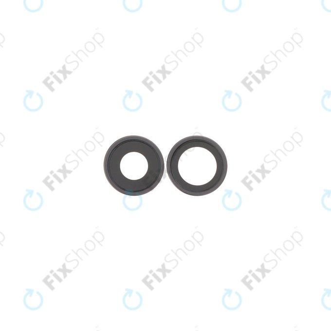 Apple iPhone 17 - Cadre d'objectif de caméra arrière (Black) - 2pcs