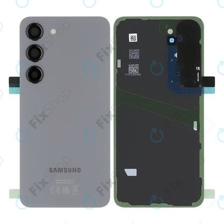 Samsung Galaxy S23 S911B - Cache batterie (Graphite) - GH82-30393E Genuine Service Pack