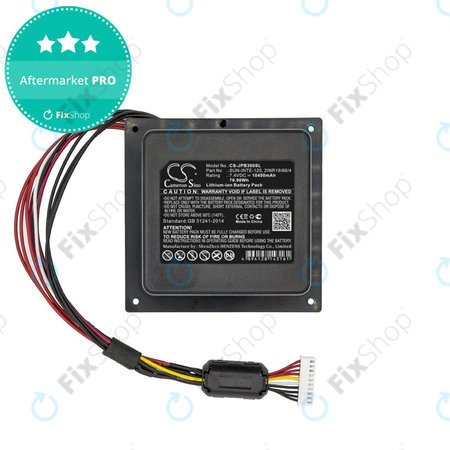 Batterie pour JBL PartyBox 300, 10400mAh, Li-Ion, 7.4V, SUN-INTE-125, HQ