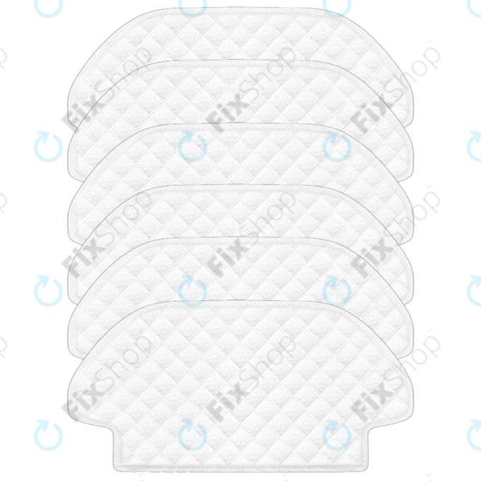 Chiffon de vadrouille, 5 pièces, Jetable pour Xiaomi Mi Robot Vacuum Mop Pro (P), 2S, Viomi V2 Pro, V3, SE