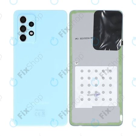 Samsung Galaxy A72 A725F, A726B - Cache batterie (bleu génial) - GH82-25448B, GH82-25449B Genuine Service Pack